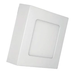 Led panel λευκό τετράγωνο επίτοιχο 14W 6000k ψυχρό φως δέσμης 120° 230V 990lm 30000h