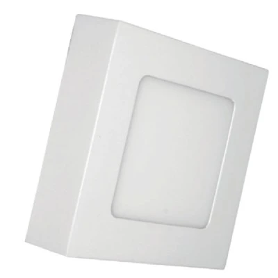 Led panel λευκό τετράγωνο επίτοιχο 14W 6000k ψυχρό φως δέσμης 120° 230V 990lm 30000h
