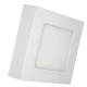 Led panel λευκό τετράγωνο επίτοιχο 14W 6000k ψυχρό φως δέσμης 120° 230V 990lm 30000h