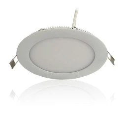 Led panel λευκό στρογγυλό χωνευτό 20W 230V 4000k ενδιάμεσο λευκό φως 120° 1700lm