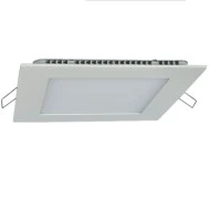 Led panel λευκό τετράγωνο χωνευτό 20W 230V 4000k ενδιάμεσο λευκό φως 120° 1700lm