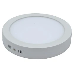 Led panel λευκό στρογγυλό εξωτερικό 20W 230V 4000k ενδιάμεσο λευκό φως 120° 1700lm