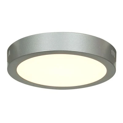 Led panel γκρι στρογγυλό εξωτερικό 20W 230V 4000k ενδιάμεσο λευκό φως 120° 1700lm