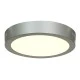 Led panel γκρι στρογγυλό εξωτερικό 20W 230V 4000k ενδιάμεσο λευκό φως 120° 1700lm