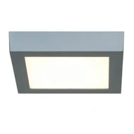 Led panel γκρι τετράγωνο εξωτερικό 20W 230V 6000k ψυχρό λευκό φως 120° 1800lm