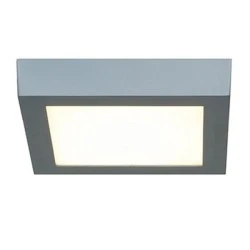 Led panel γκρι τετράγωνο εξωτερικό 20W 230V 4000k ενδιάμεσο λευκό φως 120° 1700lm