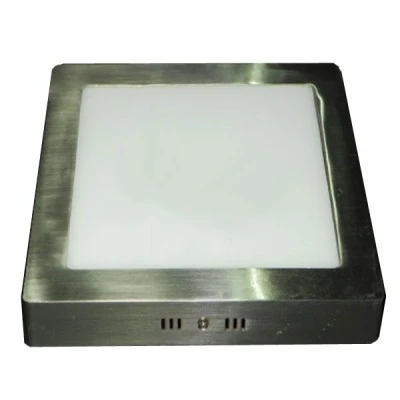 Led panel νίκελ ματ τετράγωνο εξωτερικό 20W 230V 4000k ενδιάμεσο λευκό φως 120° 1700lm Led panel νίκελ ματ τετράγωνο εξωτερικό 20W 230V 4000k ενδιάμεσο λευκό φως 120° 1700lm