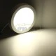 Led panel απόχρωση ξύλου στρογγυλό εξωτερικό 20W 230V 4000k ενδιάμεσο λευκό φως 120° 1700lm