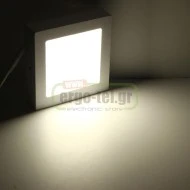 Led panel γκρι τετράγωνο εξωτερικό 20W 230V 4000k ενδιάμεσο λευκό φως 120° 1700lm