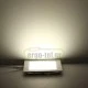 Led panel χωνευτό λευκό χρώμα τετράγωνο 24W 230V 4000k ενδιάμεσο λευκό φως 1800lm με τροφοδοτικό