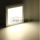 LED PANEL SLIM ΦΩΤΙΣΤΙΚΟ ΕΠΙΤΟΙΧΟ 14W ΛΕΥΚΟ ΤΕΤΡΑΓΩΝΟ ΕΝΔΙΑΜΕΣΟ ΛΕΥΚΟ ΦΩΣ 4000k 230V 1120 LUMEN
