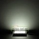 Led panel slim πλαστικό χωνευτό 14W ασημί τετράγωνο 6000k ψυχρό φως 230V 990lm