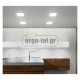LED PANEL SLIM ΦΩΤΙΣΤΙΚΟ ΕΠΙΤΟΙΧΟ 14W ΛΕΥΚΟ ΤΕΤΡΑΓΩΝΟ ΕΝΔΙΑΜΕΣΟ ΛΕΥΚΟ ΦΩΣ 4000k 230V 1120 LUMEN