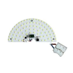 Led module - πλακέτα ημικυκλική 7W 3000k θερμό φως 675lm 230VAC για απλίκες