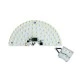Led module - πλακέτα ημικυκλική 7W 3000k θερμό φως 675lm 230VAC για απλίκες
