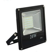 Προβολέας led slim 20W 230V 4500k ενδιάμεσο λευκό φως 1800lm με smd στεγανός IP65