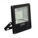 Προβολέας led slim 20W 230V 4500k ενδιάμεσο λευκό φως 1800lm με smd στεγανός IP65