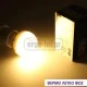 Λάμπα led G45 σφαιρική Ø45mm E27 6W 230V 3000k θερμό λευκό φως 520lm με ματ κάλυμμα Economy