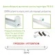 Slim σκαφάκι επεκτεινόμενο για 1 λάμπα LED T8 G13 90cm τύπου φθορίου λευκό με τροφοδοσία στα 2 άκρα Slim σκαφάκι επεκτεινόμενο για 1 λάμπα LED T8 G13 90cm τύπου φθορίου λευκό με τροφοδοσία στα 2 άκρα
