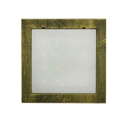 Led φωτιστικό επίτοιχο τετράγωνο 91x91mm ρουστίκ 1W 230V ψυχρό φως στεγανό IP54 Led φωτιστικό επίτοιχο τετράγωνο 91x91mm ρουστίκ 1W 230V ψυχρό φως στεγανό IP54