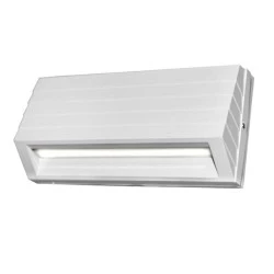 Led φωτιστικό επίτοιχο κυρτό λευκό 3,2W 230V ψυχρό λευκό φως στεγανό IP54