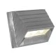 Led φωτιστικό επίτοιχο κυρτό σατινέ 1W 230V θερμό λευκό φως στεγανό IP54 Led φωτιστικό επίτοιχο κυρτό σατινέ 1W 230V θερμό λευκό φως στεγανό IP54