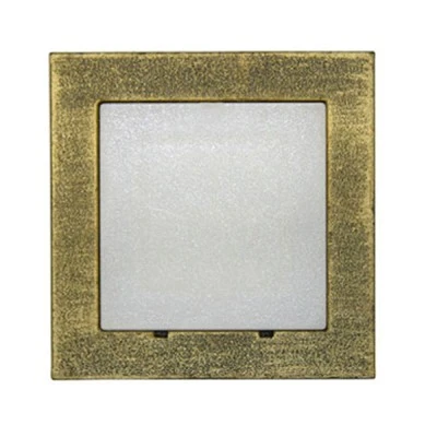 Led φωτιστικό επίτοιχο τετράγωνο 71x71mm ρουστίκ 0.6W 230V ψυχρό φως στεγανό IP54 Led φωτιστικό επίτοιχο τετράγωνο 71x71mm ρουστίκ 0.6W 230V ψυχρό φως στεγανό IP54