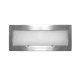 Led φωτιστικό επίτοιχο ορθογώνιο 121x51mm σατινέ 0.6W 230V μπλε φως στεγανό IP54 Led φωτιστικό επίτοιχο ορθογώνιο 121x51mm σατινέ 0.6W 230V μπλε φως στεγανό IP54