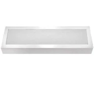 Led φωτιστικό επίτοιχο ορθογώνιο 180x60mm λευκό 1.3W 230V ψυχρό φως στεγανό IP54