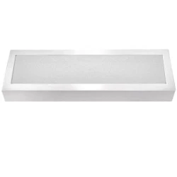Led φωτιστικό επίτοιχο ορθογώνιο 180x60mm λευκό 1.3W 230V ψυχρό φως στεγανό IP54
