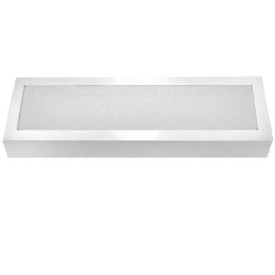 Led φωτιστικό επίτοιχο ορθογώνιο 180x60mm λευκό 1.3W 230V ψυχρό φως στεγανό IP54
