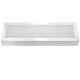 Led φωτιστικό επίτοιχο ορθογώνιο 180x60mm λευκό 1.3W 230V ψυχρό φως στεγανό IP54