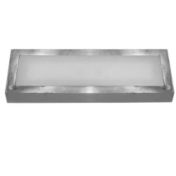 Led φωτιστικό επίτοιχο ορθογώνιο 180x60mm σατινέ 1.3W 230V μπλε φως στεγανό IP54 Led φωτιστικό επίτοιχο ορθογώνιο 180x60mm σατινέ 1.3W 230V μπλε φως στεγανό IP54