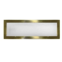 Led φωτιστικό επίτοιχο ορθογώνιο 180x60mm αντικέ 1.3W 230V ψυχρό φως στεγανό IP54 Led φωτιστικό επίτοιχο ορθογώνιο 180x60mm αντικέ 1.3W 230V ψυχρό φως στεγανό IP54