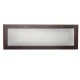 Led φωτιστικό επίτοιχο ορθογώνιο 180x60mm σαγρέ σκουριά 1.3W 230V θερμό φως στεγανό IP54