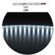 Led ταινία 5m 4.8W/m 12VDC ψυχρό λευκό φως IP20 μη στεγανή αυτοκόλλητη 60LED3528/m