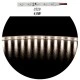 Led ταινία 5m 12VDC 4.8W/m θερμό λευκό φως IP20 μη στεγανή αυτοκόλλητη 60LED3528/m