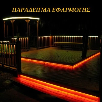 Led ταινία 5m αδιάβροχη 7,2W 24VDC κόκκινο φως IP65 εύκαμπτη & αυτοκόλλητη Led ταινία 5m αδιάβροχη 7,2W 24VDC κόκκινο φως IP65 εύκαμπτη & αυτοκόλλητη