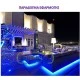 Led ταινία 5m αδιάβροχη 24VDC 14,4W/m μπλε φως IP67 στεγανή 60LED5050/m
