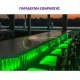 Led ταινία 5m 14.4W/m 24VDC πράσινο φως IP54 στεγανή αυτοκόλλητη κατάλληλη για κρυφό φωτισμό