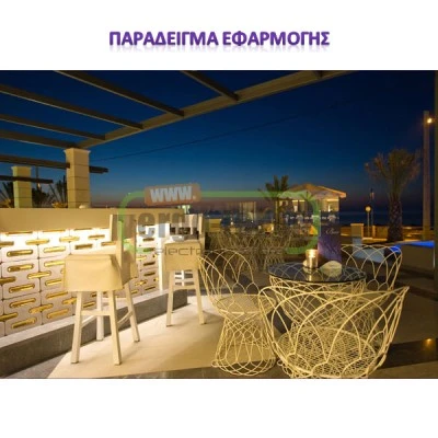 Led ταινία 5m αδιάβροχη 12VDC 7,2W/m ψυχρό λευκό φως IP67 στεγανή 30LED5050/m
