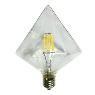 Λάμπα διακοσμητική led διαμάντι E27 6W 230V ντιμαριζόμενη 2700k θερμό λευκό φως 590lm