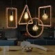 Λάμπα led filament μανιτάρι Ε27 6W 230V ντιμαριζόμενη 2700k θερμό λευκό φως 590 lumen 30000h