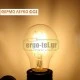 Λάμπα led filament αχλάδι Ε27 6W 230V ντιμαριζόμενη 2700k θερμό λευκό φως 680 lumen 30000h