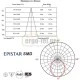 Led φωτιστικό χωνευτό στρογγυλό νίκελ ματ 30W 2700k θερμό φως 230V 2840Lm 30000h