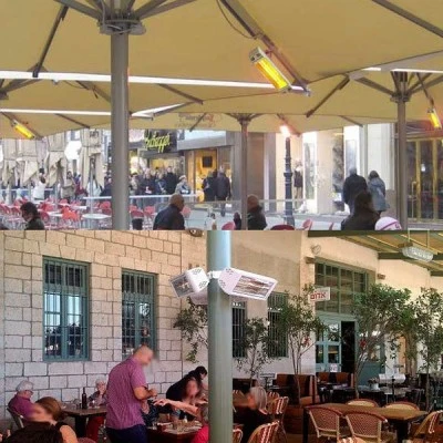 Θερμάστρα τοίχου υπέρυθρη 2500W με τηλεχειριστήριο και 3 επίπεδα θέρμανσης για χώρους μέχρι 25m² Θερμάστρα τοίχου υπέρυθρη 2500W με τηλεχειριστήριο και 3 επίπεδα θέρμανσης για χώρους μέχρι 25m²
