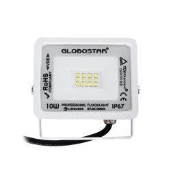 Προβολέας επαγγελματικός στεγανός led 10W λευκός IP67 220-240V σε ψυχρό φως 6000k 1250lm