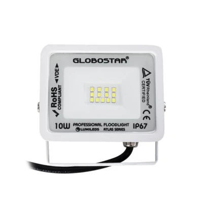 Προβολέας επαγγελματικός στεγανός led 10W λευκός IP67 220-240V σε ψυχρό φως 6000k 1250lm Προβολέας επαγγελματικός στεγανός led 10W λευκός IP67 220-240V σε ψυχρό φως 6000k 1250lm