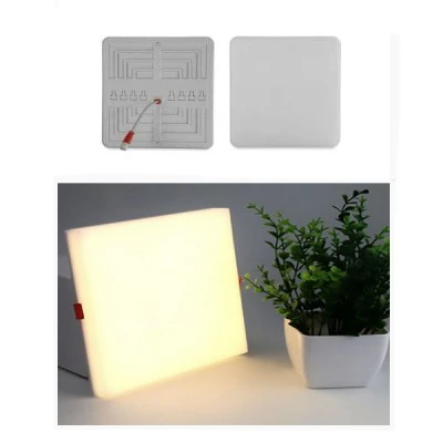Led panel χωνευτό χωρίς πλαίσιο 18W 1620lm ψυχρό λευκό φως 6000k δέσμης 180° με ρυθμιζόμενη κοπή