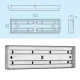 Στήριγμα πλάκας μαγνήτη τύπου I YLI ELECTRONIC 183x45x17mm από αλουμίνιο υψηλής αντοχής Στήριγμα πλάκας μαγνήτη τύπου I YLI ELECTRONIC 183x45x17mm από αλουμίνιο υψηλής αντοχής